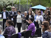 Planting Roses Around Alexander Spendiaryan's Grave