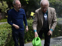 Planting Roses Around Alexander Spendiaryan's Grave