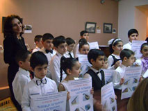 Young Spendiaryans first concert at Alexander Spendiaryan House-museum