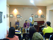 The concert of Reprise Quartet