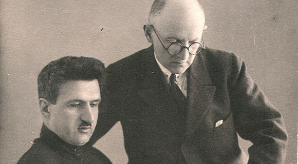 One of Al. Spendiaryan's last photographs (Yerevan, 1926-27)